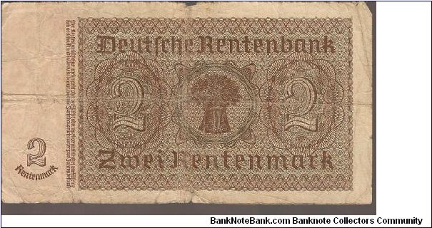 Banknote from Germany year 1937