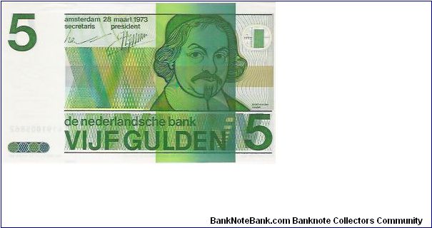 Banknote from Netherlands year 1973