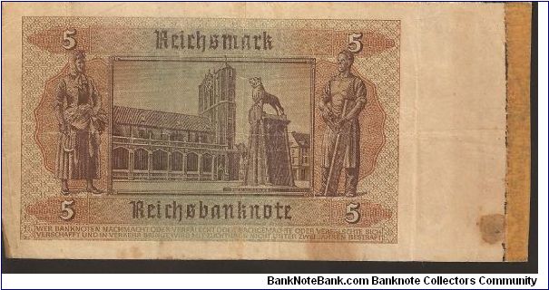 Banknote from Germany year 1942