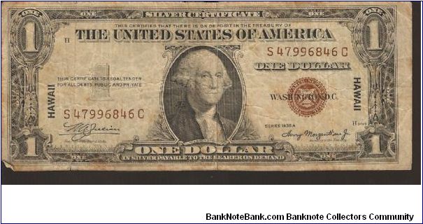 HAWAII

P36
1 Dollar Banknote