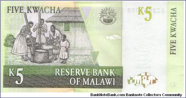 Banknote from Malawi year 2004