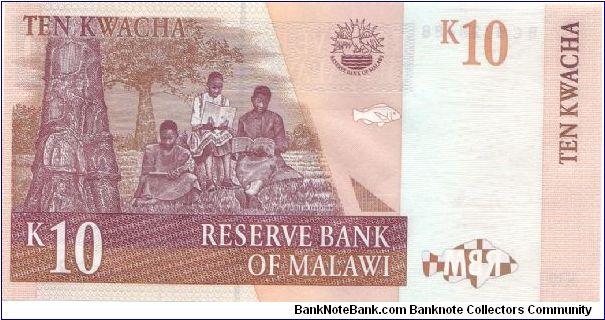 Banknote from Malawi year 2004