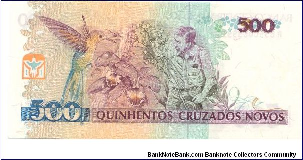 Banknote from Brazil year 1990