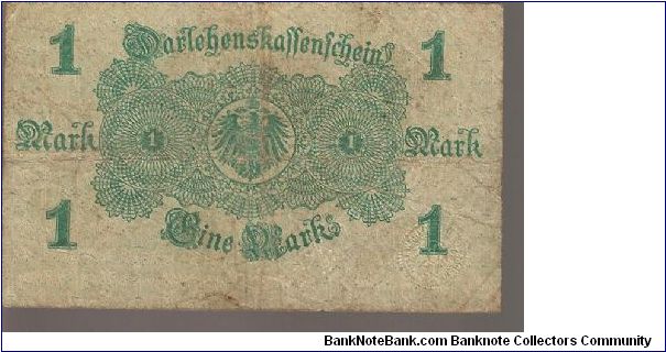 Banknote from Germany year 1914