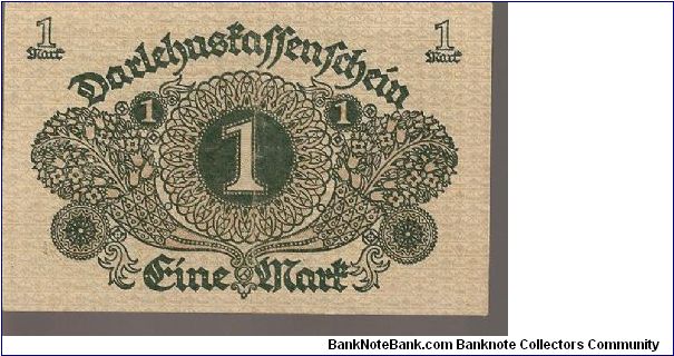 Banknote from Germany year 1920