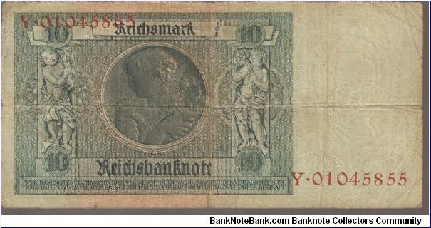 Banknote from Germany year 1929