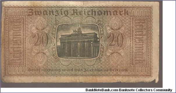 Banknote from Germany year 1940