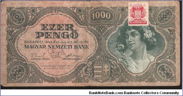 P118b

1000 Pengo Banknote