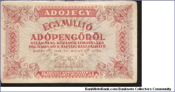 P140c
1,000,000 Adopengo Banknote