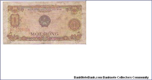 ONE DONG

AO  3728814

P # 80 A Banknote