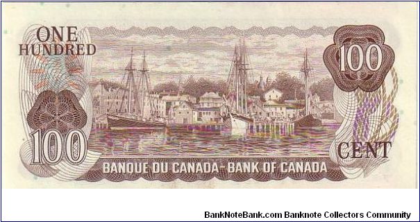 Banknote from Canada year 1975