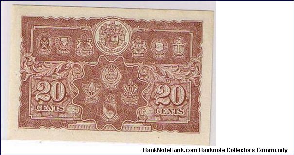 Banknote from Malaysia year 1942