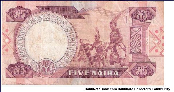 Banknote from Nigeria year 2001