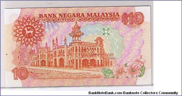 Banknote from Malaysia year 1980