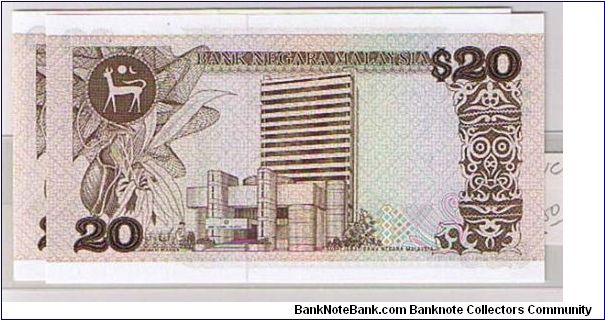 Banknote from Malaysia year 1982