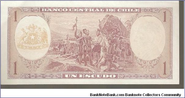 Banknote from Chile year 1964