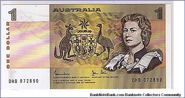 RESERVE BANK OF AUSTRALIA-
$1 Banknote