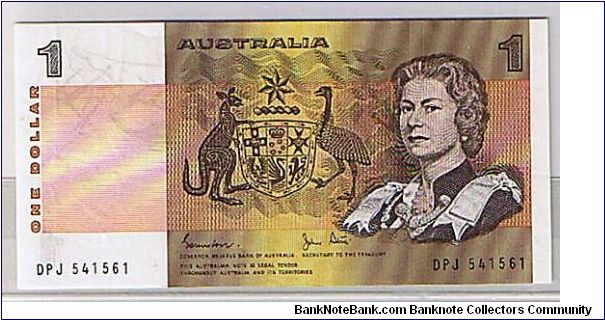 RESERVE BANK OF AUSTRALIA-
$1 Banknote