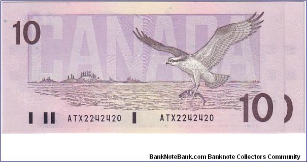 Banknote from Canada year 1989