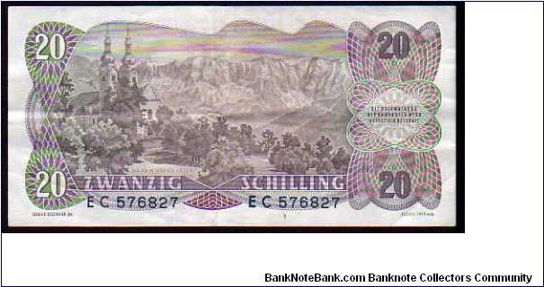 Banknote from Austria year 1956