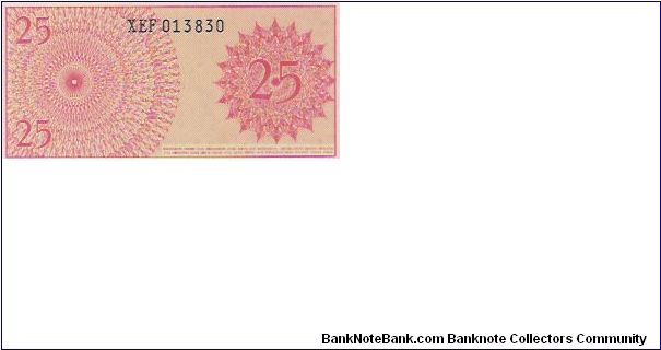 25 SEN

XEF013830

P # 93 Banknote