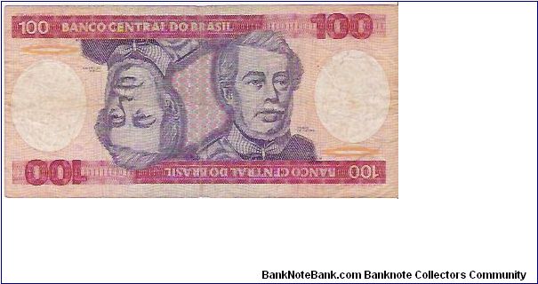 Banknote from Brazil year 1981