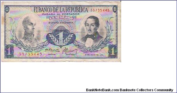1 PESO ORO

33735445

P # 404 E Banknote