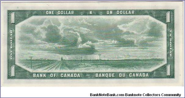 Banknote from Canada year 1954