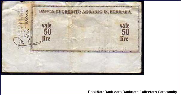 Banknote from Italy year 1977