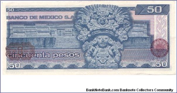 Banknote from Mexico year 1981