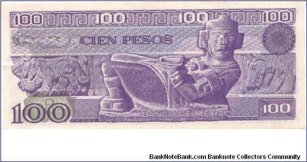 Banknote from Mexico year 1981