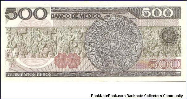 Banknote from Mexico year 1984