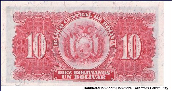 Banknote from Bolivia year 1928