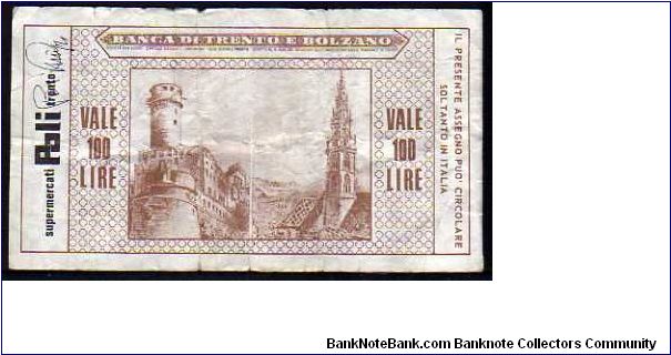 Banknote from Italy year 1977