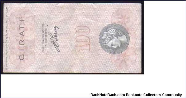 Banknote from Italy year 1977