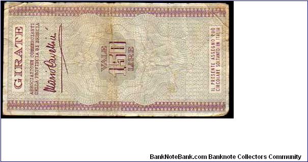 Banknote from Italy year 1977