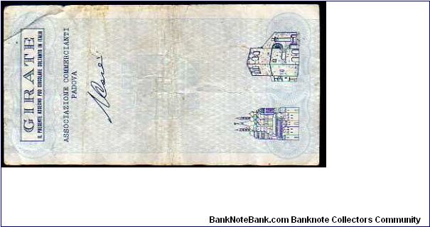 Banknote from Italy year 1977