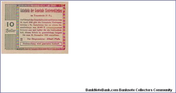 Banknote from Austria year 1920