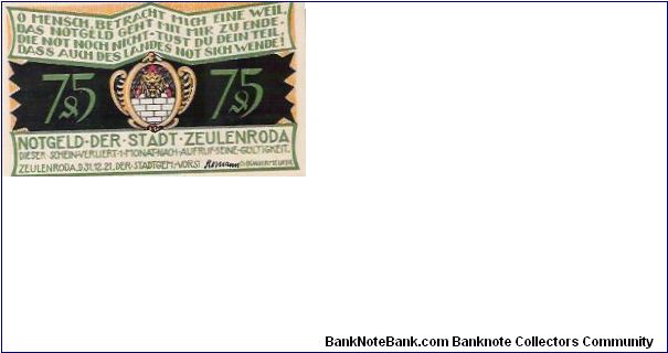 Banknote from Germany year 1921