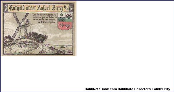 Banknote from Germany year 1916