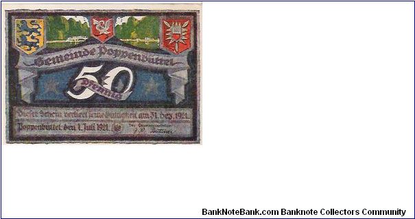 Banknote from Germany year 1921