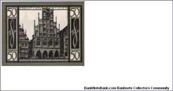 Banknote from Germany year 1921