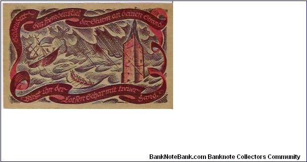 Banknote from Germany year 1921