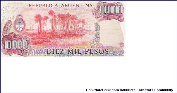 Banknote from Argentina year 1983