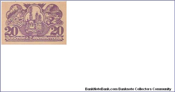 Banknote from Austria year 1921