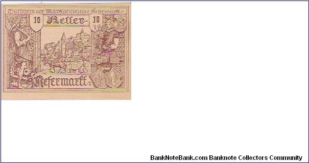 10 HELLER

10.4.1920 Banknote