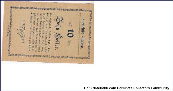 Banknote from Austria year 1920