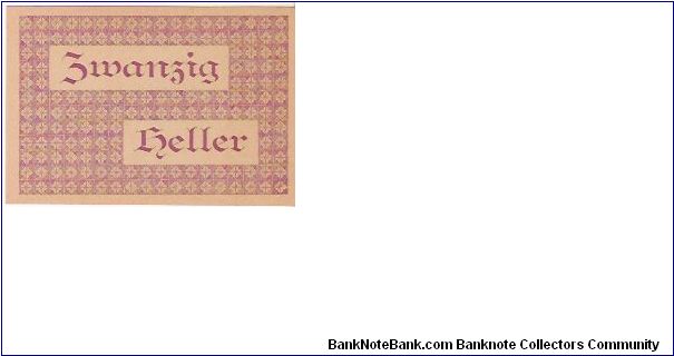 Banknote from Austria year 1920