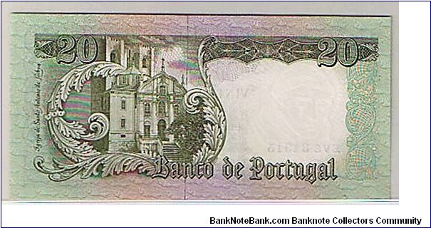 Banknote from Portugal year 1964