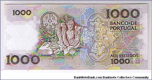 Banknote from Portugal year 1992